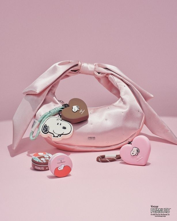 PEANUTS×Cosme Kitchen“Heart to Heart”コレクションのスペシャルアイテム