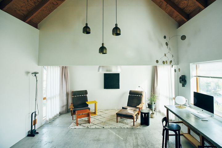 永冨裕幸さんの家のリビング