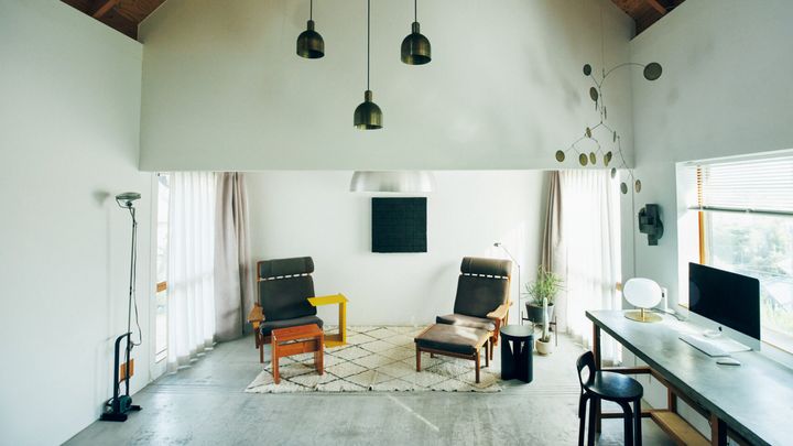 永冨裕幸さんの家のリビング