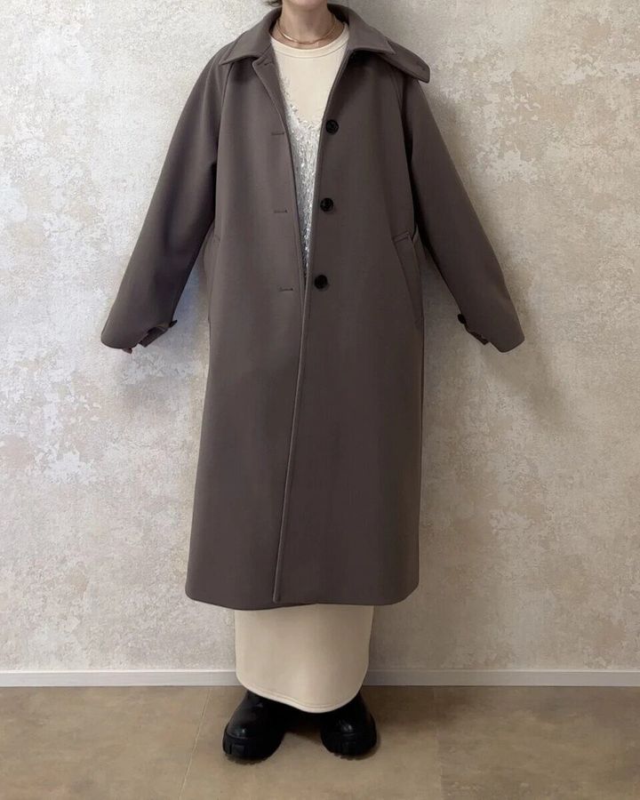 2026gu値下げコージーメルトンバルマカーンコート着用感