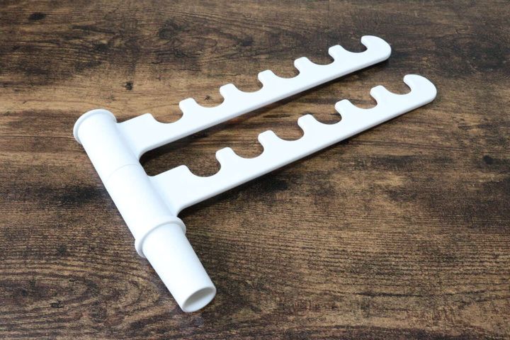 ダイソー シャワーフック用物干しハンガー（ツイン）