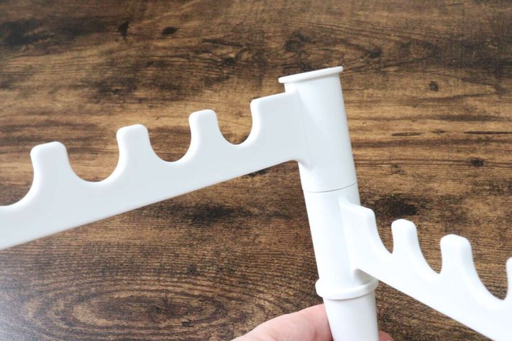 ダイソー シャワーフック用物干しハンガー（ツイン） 作り