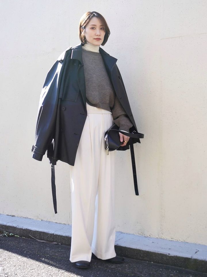 白パンツのコーデ3