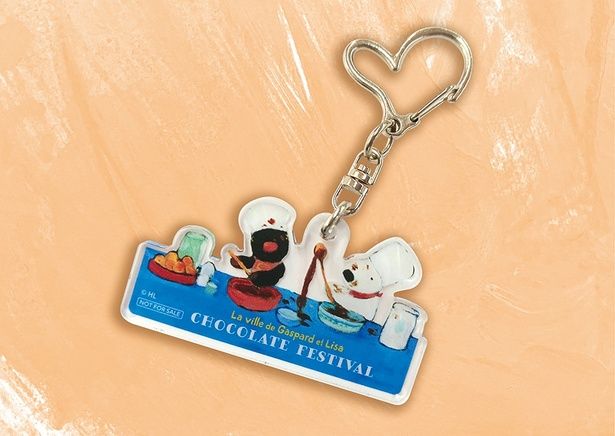 「おっチョコちょいアクリルキーホルダー」