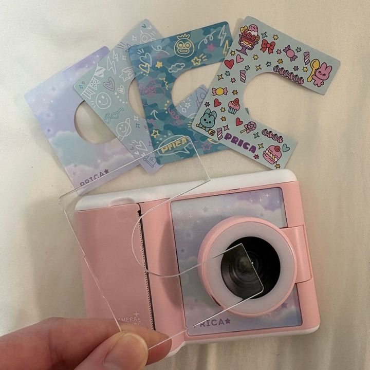 プリカPRICAおもちゃカメラアナログカメラセガトイズその場ですぐプリントできるキッズカメラ