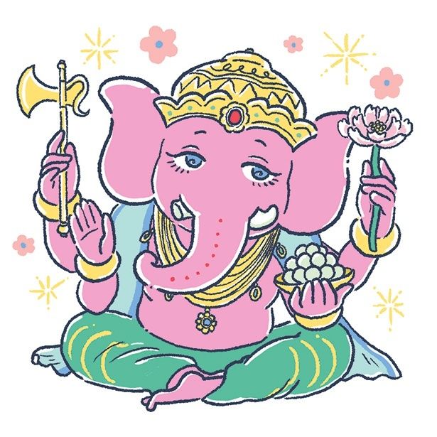 ガネーシャさん （C）木下レオン／KADOKAWA