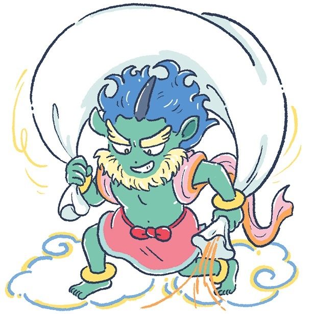 風神さん （C）木下レオン／KADOKAWA