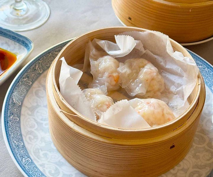エビ蒸し餃子