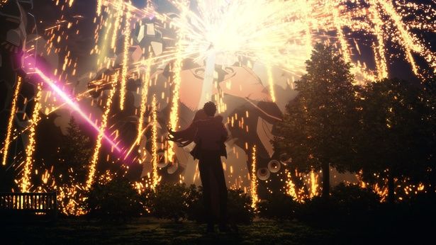 まるで花火のよう…命を奪い合う戦闘のなかにも美しさを表現 [c]創通・サンライズ※画像は『機動戦士ガンダム 閃光のハサウェイ』より