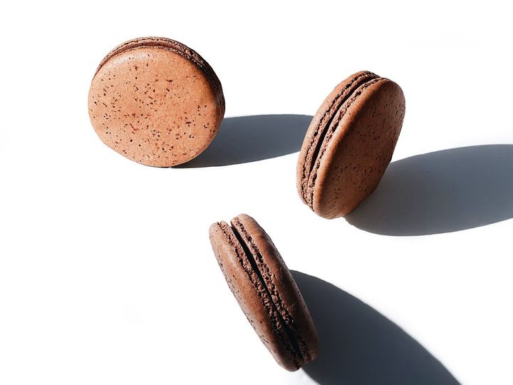 ル・ショコラ・アラン・デュカスのマカロンショコラ