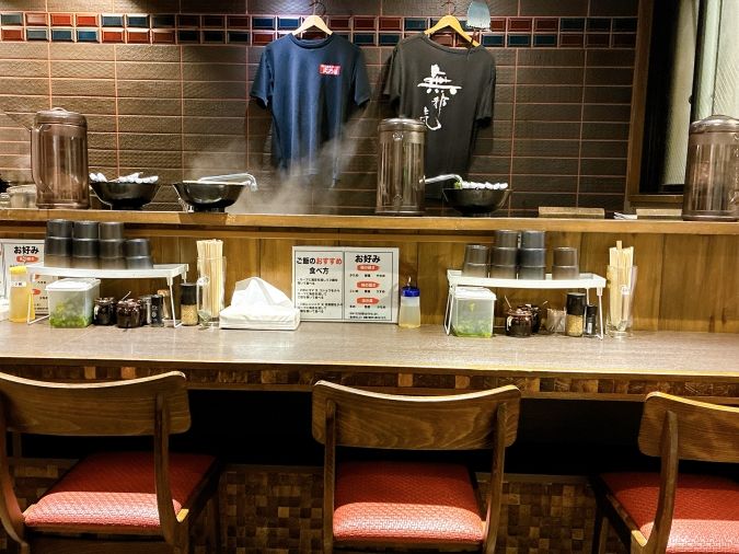 武乃家 カウンター席