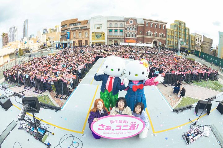 ユニバーサル・スタジオ・ジャパン「ユニ春！ライブ 2026」SHISHAMO