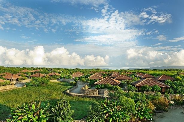 見晴台から望む集落景観