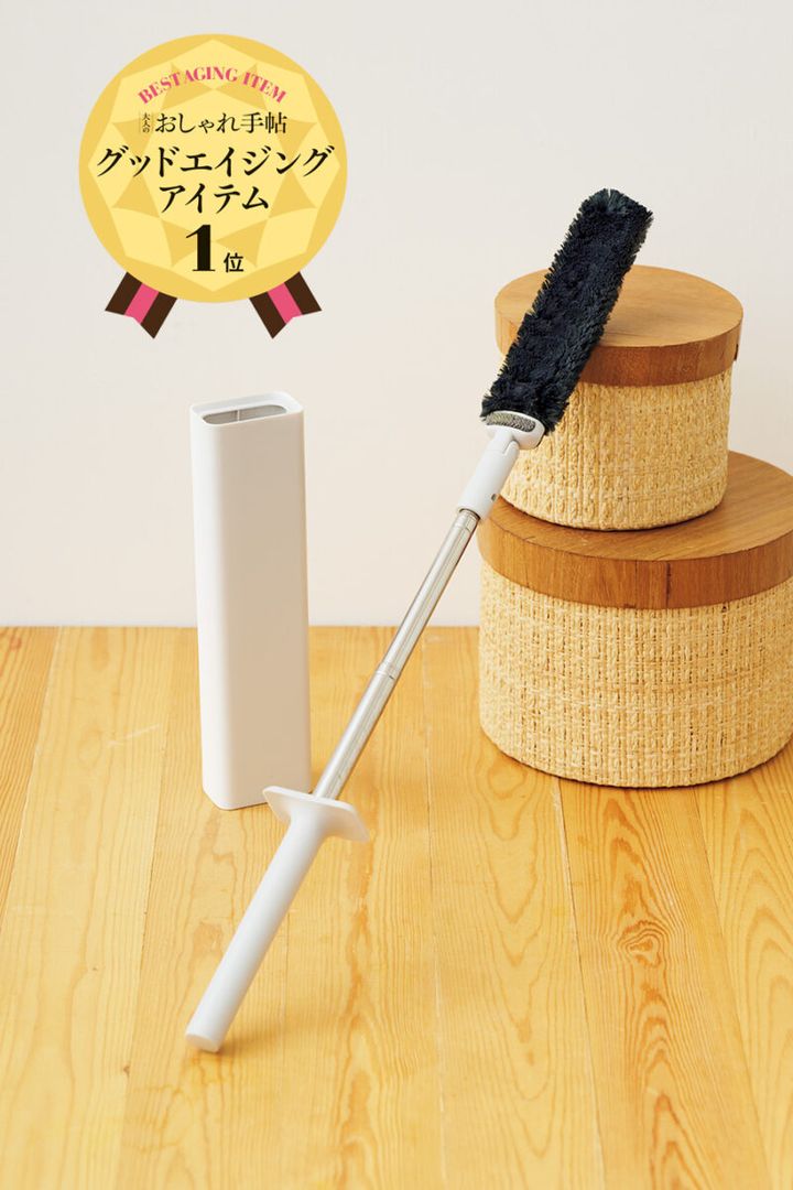 激落ちくん® トレループPremium ハンディ伸縮 全2 色 ¥2,838（編集部調べ）／レック