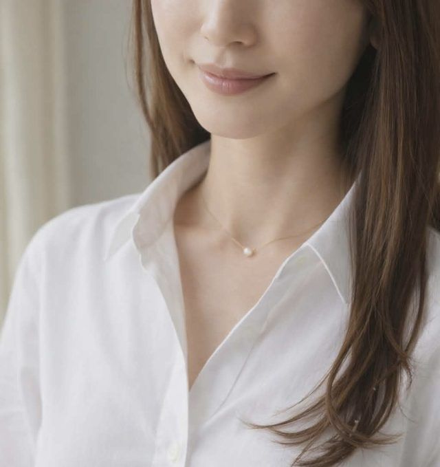 美しい人の口元