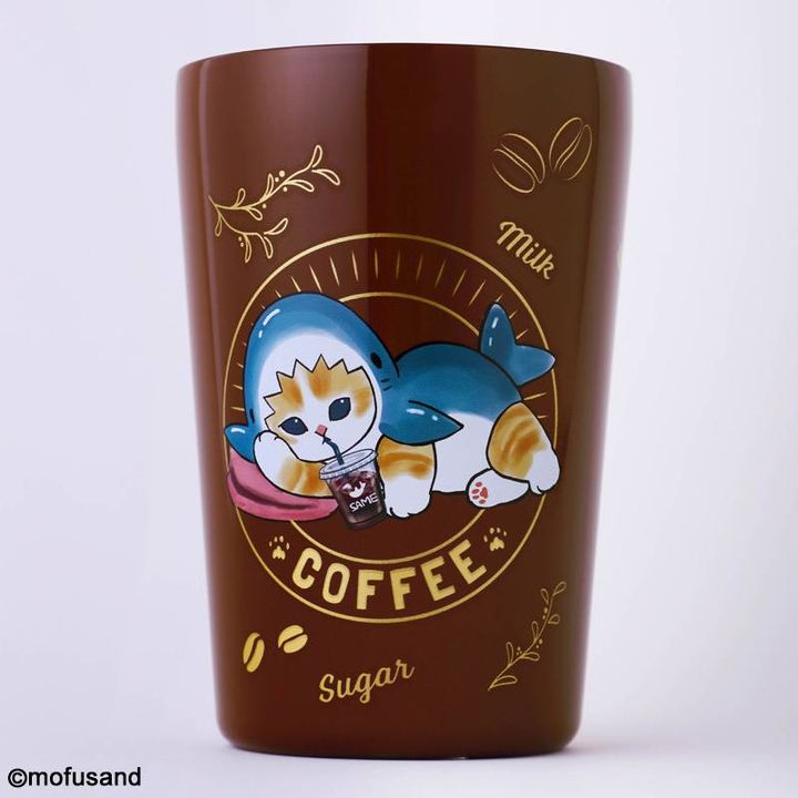 mofusand 真空断熱カフェタンブラーBOOK サメにゃんver.