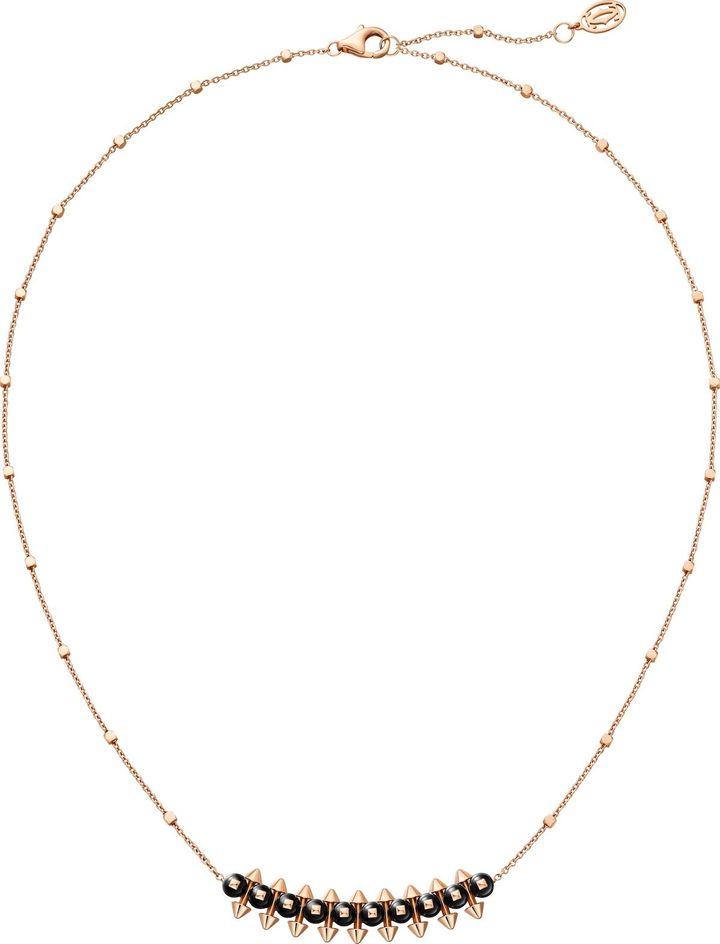 「クラッシュ ドゥ カルティエ」ペンダント（PG×オニキス）￥830,500