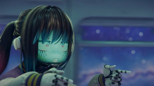 好戦的でガサツなマキナ。タイタン工業の令嬢だが、それを秘密にしている [c]亀山陽平／タイタン工業