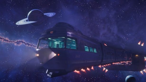 チハル、マキナたちを乗せたミルキー☆サブウェイは、実はいわくつきの列車で…!? [c]亀山陽平／タイタン工業