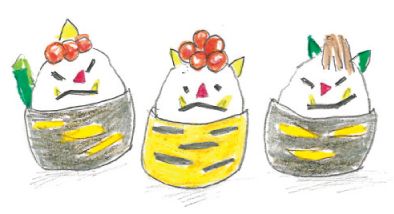 【2026年の節分はいつ？】子ども食べやすい小さめサイズ「小さな鬼の恵方巻」の作り方の画像6