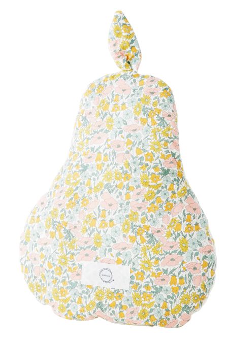 【リバティの梨型クッション】子ども部屋や車の中にもおすすめ！ 見て、触って、心が和む♪【こどモノ2月号】の画像1