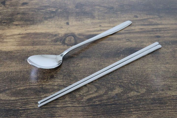 シンプルステンレススプーン＆お箸セット