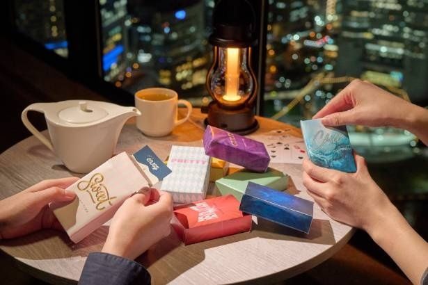 「夜景じかん自販機」利用イメージ