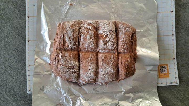 チョコちぎり菜箸後