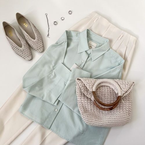 UNIQLOのオックスフォードシャツ7