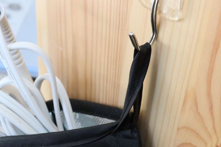 セリア ヘアアイロンポーチ 吊るす