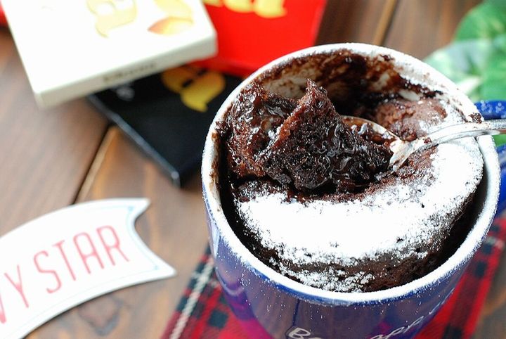 マグカップショコラケーキ