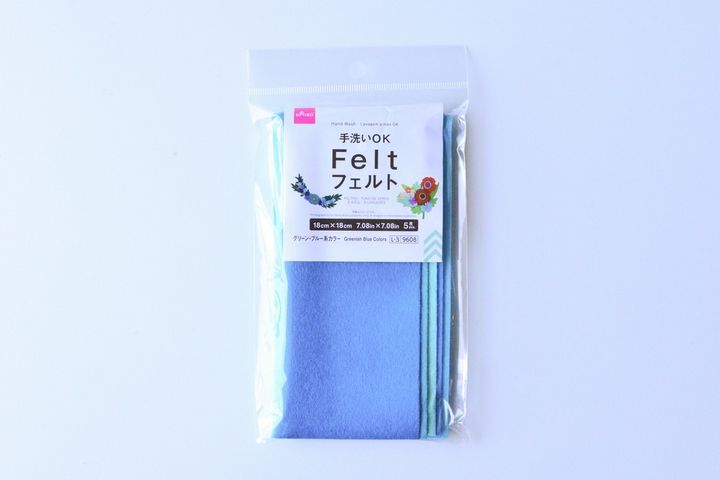 100均のフェルトを比較してみた！【セリア・キャンドゥ・ダイソー】
