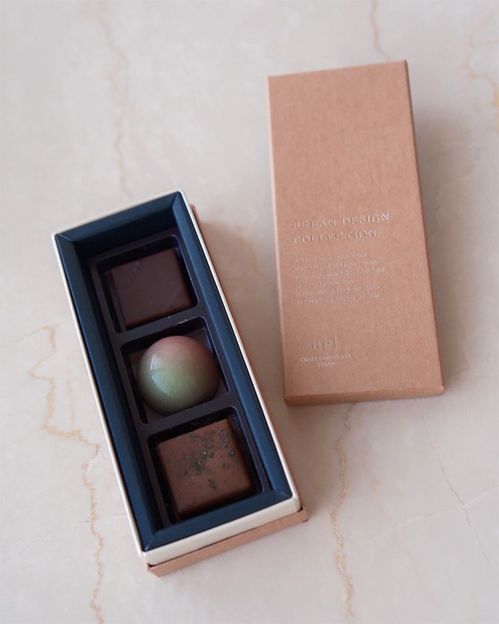【nel craft chocolate Tokyo】UrbanDesignCollection2026 渋谷スクランブルスクエア限定3個入