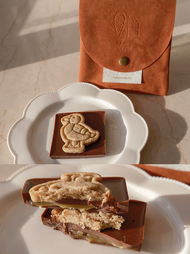 【teal】カモのタブレットショコラ バニラ×ノワル