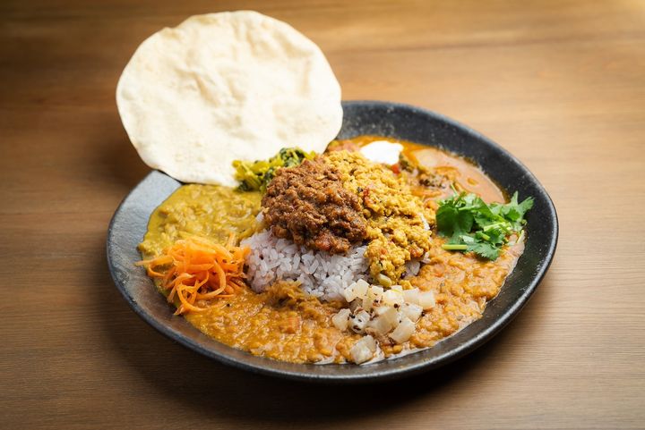 「ミールス フルセット」1600円