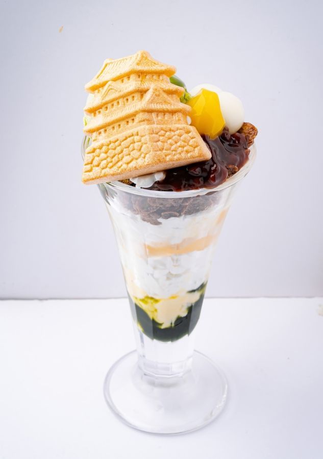 「抹茶パフェ」1000円