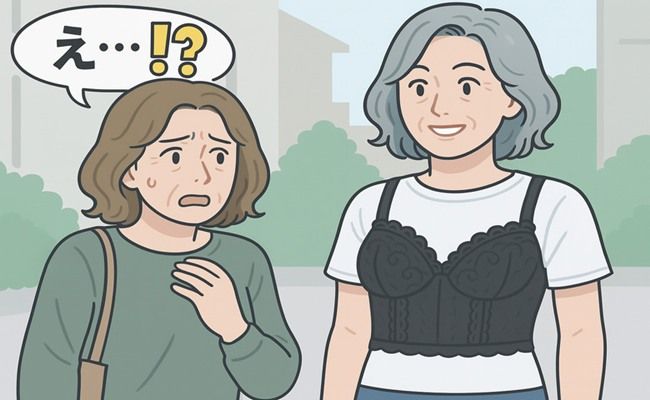 ファッション失敗談 イメージイラスト