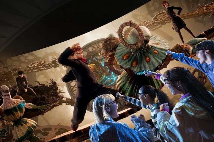 ユニバーサル・スタジオ・ジャパン『呪術廻戦・ザ・リアル 4-D ～廻る時計台～』