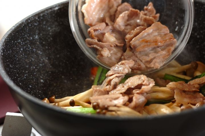 野菜炒めの作り方2