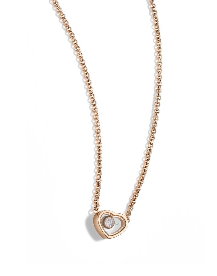 「マイ ハッピーハート」ネックレス（エシカルRG×ダイヤモンド）￥341.000