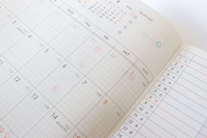 ロケットスタンプ 仕事・家事 にじむ