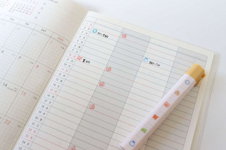 ロケットスタンプ 仕事・家事 使用例