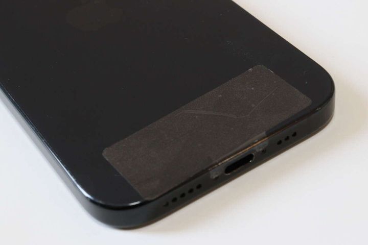 ストラップホールシート2P ステンレス ワイド ゴールド 保護シート装着