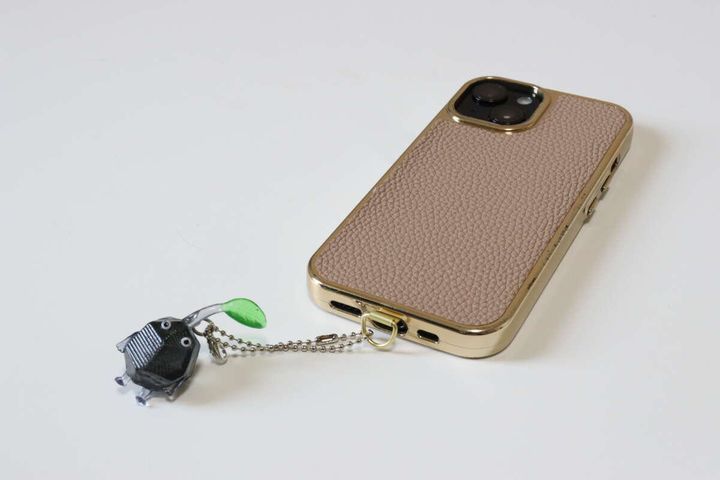 ストラップホールシート2P ステンレス ワイド ゴールド 使用例