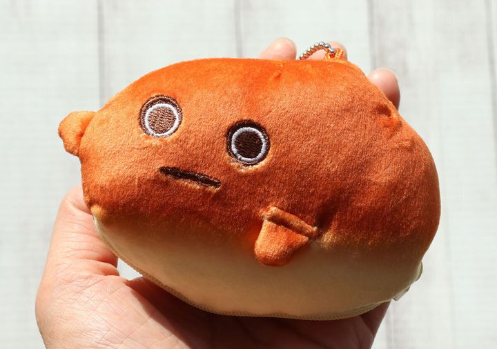 宝島社ムック付録のネオバターロールの妖精ネオバタくん ふわふわぬいぐるみポーチ＆ジップバッグBOOK2