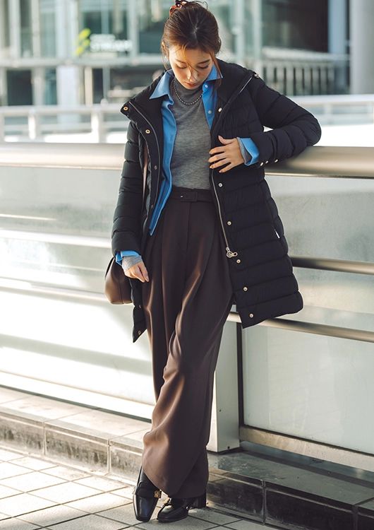 【ON】ハンサムなシャツを挟んでキレ味よく！