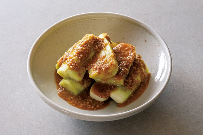 【レンチン副菜レシピ】おうち中華に合う副菜はこれ！ 簡単「レンチン蒸しなすのごまダレがけ」の画像1