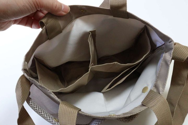 お散歩バッグ 構造