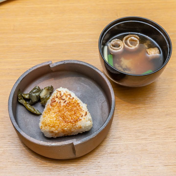 食事 焼きおにぎり