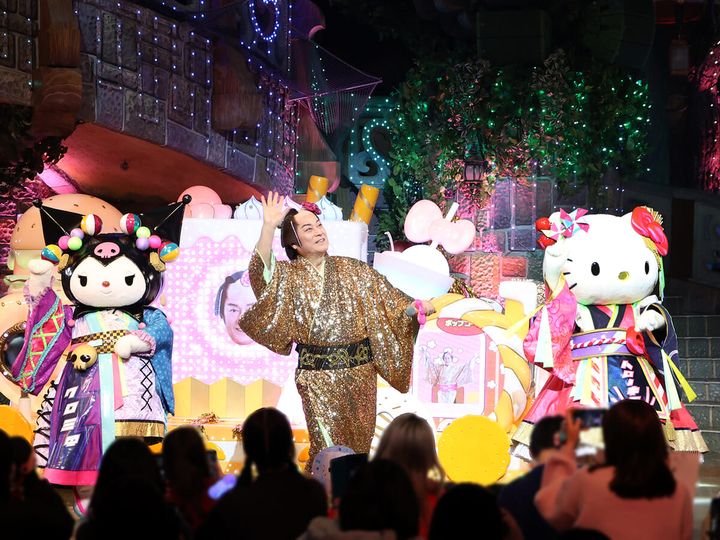 サンリオピューロランド 松平健さん初登場「マツケンスペシャル」レポート